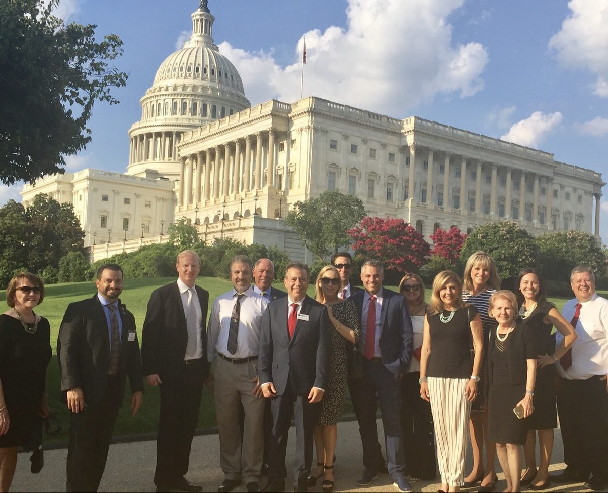 Miami Realtors delegation group photo at the U.S. Capitol