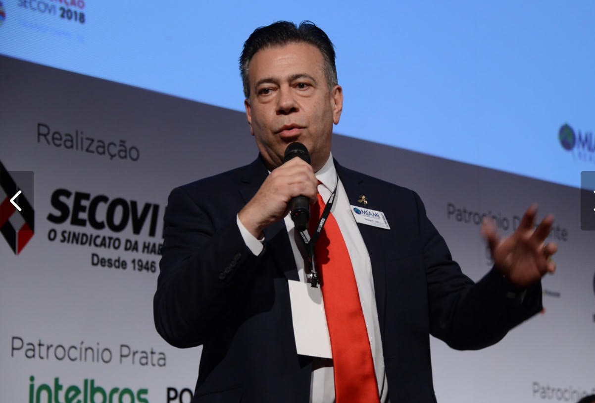 George C. Jalil speaking at the SECOVI International Real Estate Congress